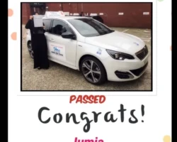 I can´t believe I passed my driving today!! I am over the moon right now and it´s all thanks to Muj. Muj always encouraged me when I was doubting myself. Also, thanks to Milli who gave me time when Muj was unable to, due to last minute test appointment. Both of you were amazing and pushed me to believe in myself. Muj was firm but supportive throughout and I found his method of teaching second to none. I had previous instructor before but thank goodness I found Sky driving school (Muj) to get me to a standard that enabled me to pass today. I highly recommend Muj for anyone with or without previous driving knowledge. Thanks again Muj and Milli!!! Alhamdulillah, I PASSED!!! I can´t believe I passed my driving today!! I am over the moon right now and it´s all thanks to Muj. Muj always encouraged me when I was doubting myself. Also, thanks to Milli who gave me time when Muj was unable to, due to last minute test appointment. Both of you were amazing and pushed me to believe in myself. Muj was firm but supportive throughout and I found his method of teaching second to none. I had previous instructor before but thank goodness I found Sky driving school (Muj) to get me to a standard that enabled me to pass today. I highly recommend Muj for anyone with or without previous driving knowledge. Thanks again Muj and Milli!!! Alhamdulillah, I PASSED!!!