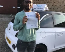 Over the moon to have passed today, I cannot thank Shabs enough . This was a huge deal for me as my previous two instructors had me feeling doubtful I would ever pass. Luckily I found Sky and I know I wouldn´t be here without Shabs. I enjoyed every lesson and she vastly improved my drive. If you´re looking to impress an examiner with your technique, look no further. Thank you so much!!! Over the moon to have passed today, I cannot thank Shabs enough . This was a huge deal for me as my previous two instructors had me feeling doubtful I would ever pass. Luckily I found Sky and I know I wouldn´t be here without Shabs. I enjoyed every lesson and she vastly improved my drive. If you´re looking to impress an examiner with your technique, look no further. Thank you so much!!!
